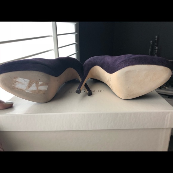 Jimmy choo suede heels size 6 - Picture 3 of 3